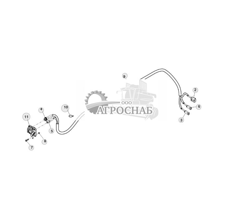 Жгут проводов, удлинитель шины CAN (740101 - ) - ST519035 49.jpg